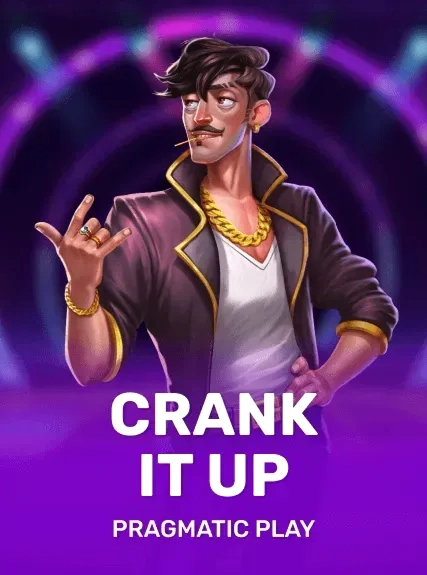 slot-2 Crank It Up moustached man, gold chain