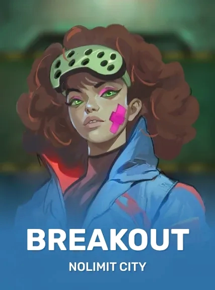 slot-4 Breakout girl wearing dice sleep mask